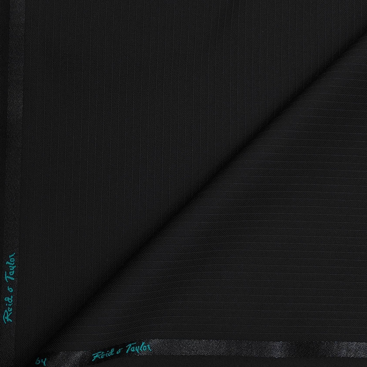 Trouser Fabric Reid & Taylor PV Ultimo Stretch Pin Lining Colour Black