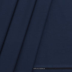 Trouser Fabric Graviera 4Way Lycra Premium Plain Color worsted Ice Blue