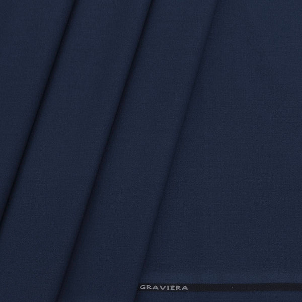 Trouser Fabric Graviera 4Way Lycra Premium Plain Color worsted Ice Blue
