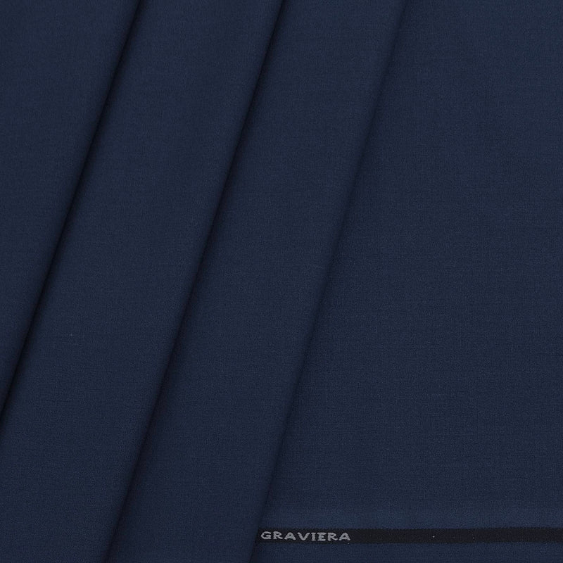 Trouser Fabric Graviera 4Way Lycra Premium Plain Color worsted Ice Blue
