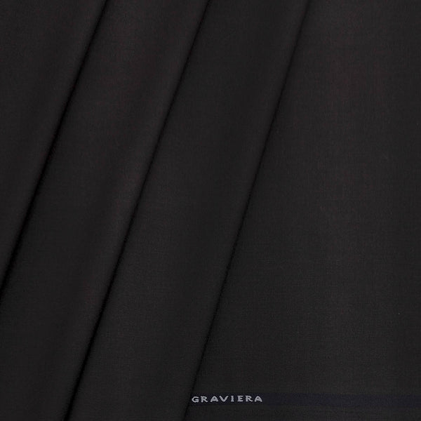 Trouser Fabric Graviera 4Way Lycra Premium Plain Color Bistre Brown