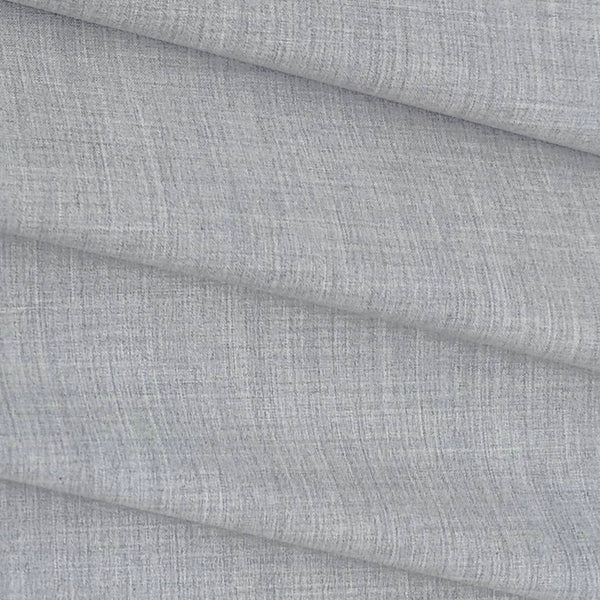 Trouser Fabric Graviera 4Way Lycra Premium Plain Color Silver
