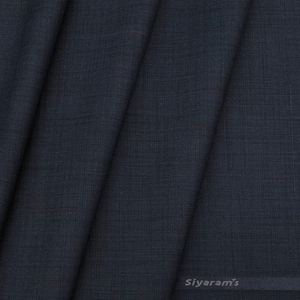 Trouser Fabric Siyaram PV Check Colour Royal Blue