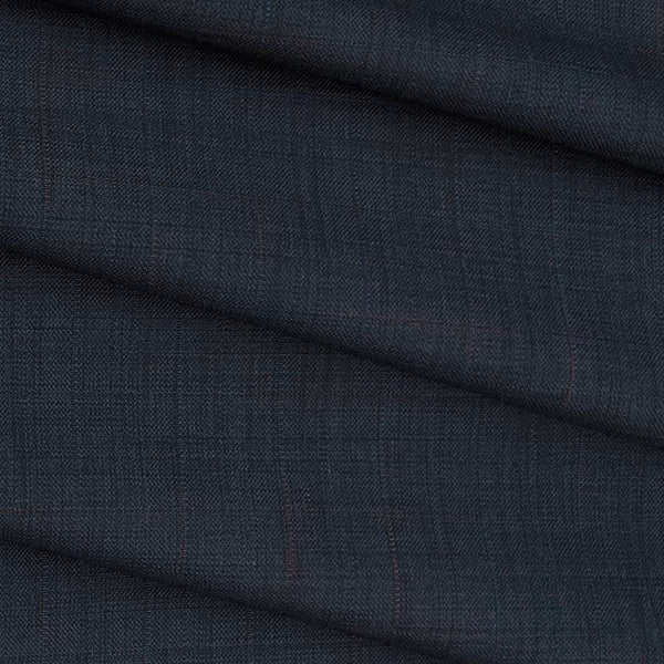 Trouser Fabric Siyaram PV Check Colour Royal Blue