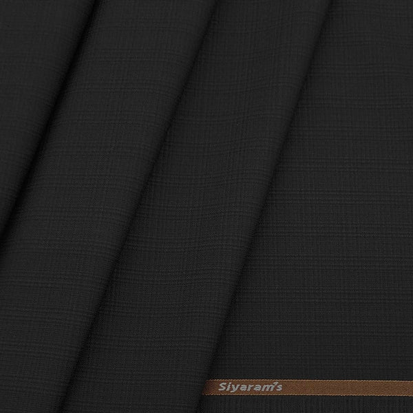 Trouser Fabric Siyaram PV Check Colour Taupe Brown