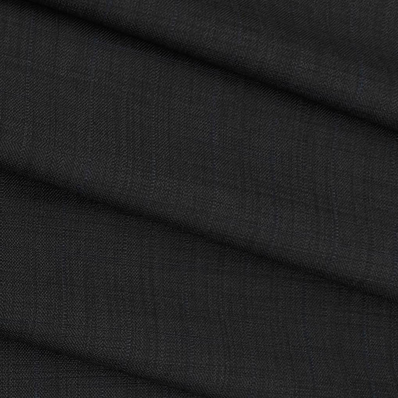 Trouser Fabric Siyaram PV Check Colour Light Smoky Black