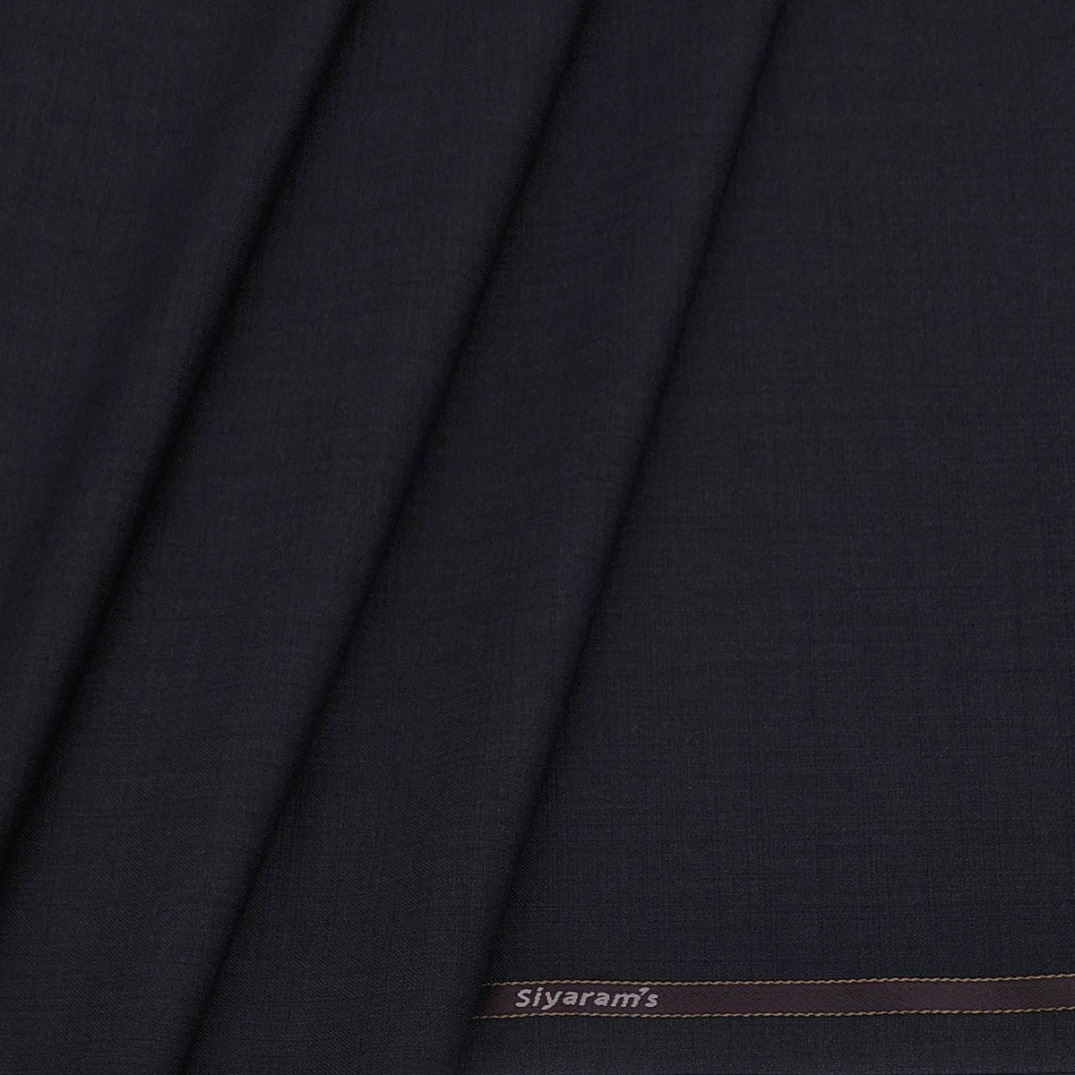 Trouser Fabric Siyaram PV Plain Colour Indigo Wine