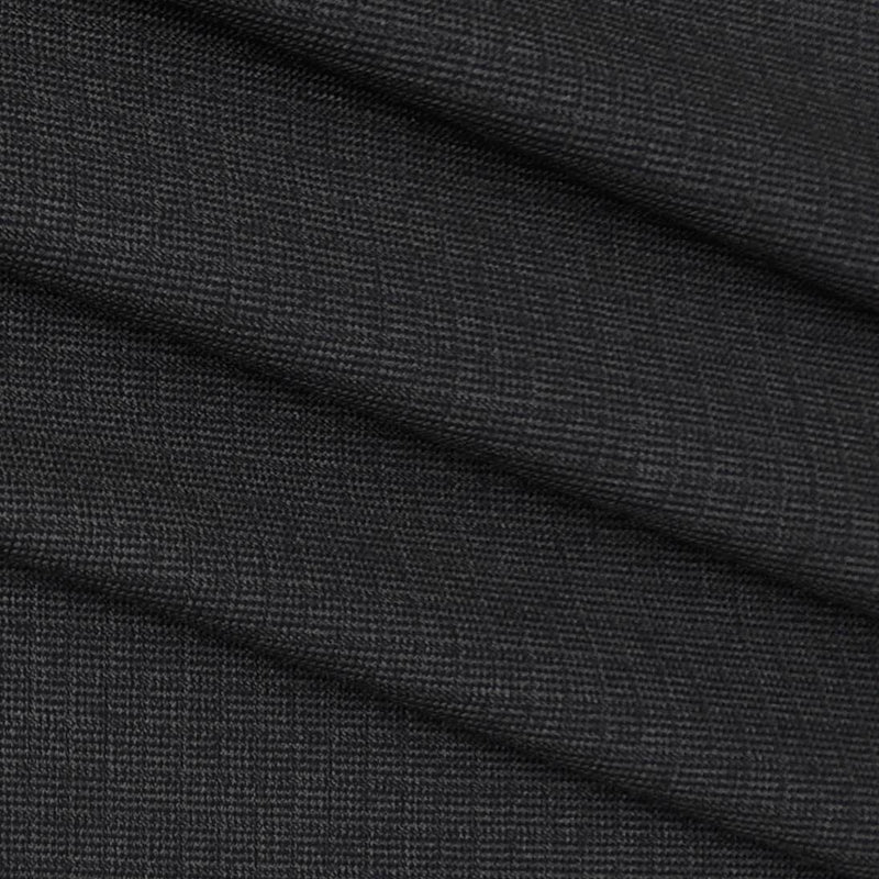 Trouser Fabric Siyaram PV Mix Check Colour Saddle Brown