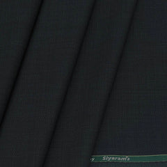 Trouser Fabric Siyaram PV Mix Check Colour Juniper Green