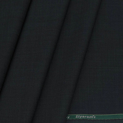 Trouser Fabric Siyaram PV Mix Check Colour Juniper Green