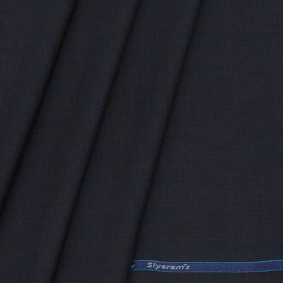 Trouser Fabric Siyaram PV Check Colour Sapphire Blue