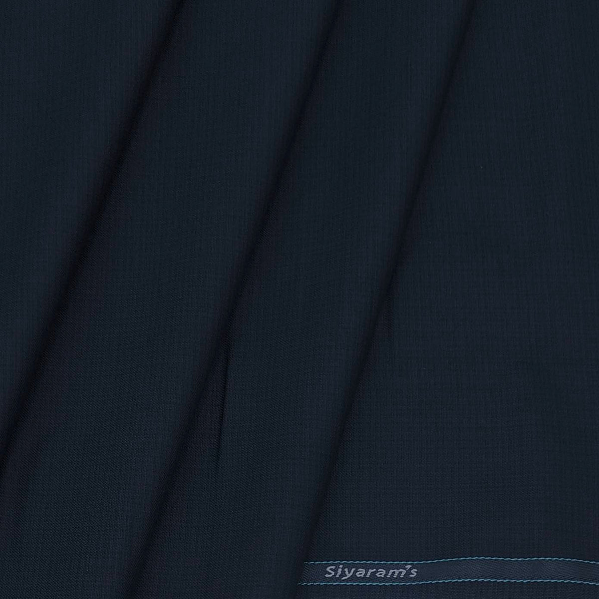 Trouser Fabric Siyaram PV Dobby Colour Peacock Blue