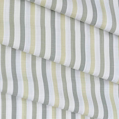 Shirt Fabric Arvind Giza Cotton  Lining  Colour Beige Green n yellow