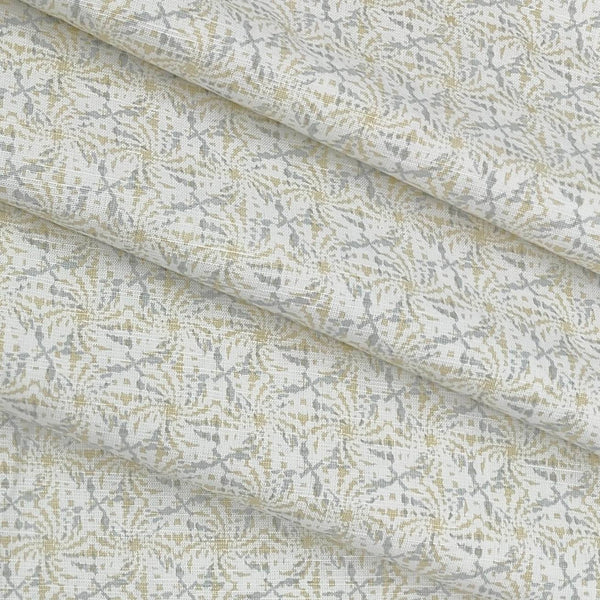 Shirt Fabric Linen Club Linen Blended Printed Colour Greyish Green