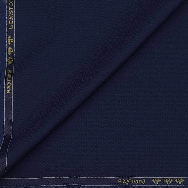 Trouser Fabric Raymond PV Dobby Colour Egyptian Blue