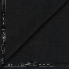 Trouser Fabric Raymond PV Dull Check Colour Hard grey