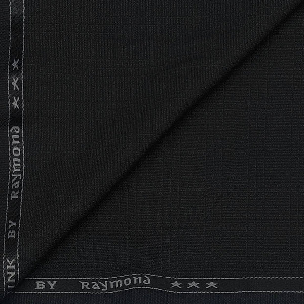 Trouser Fabric Raymond PV Dull Check Colour Hard grey