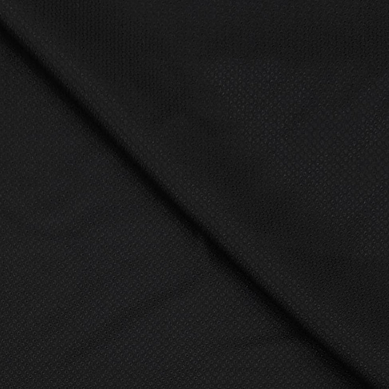 Trouser Fabric Raymond Textured Colour Black