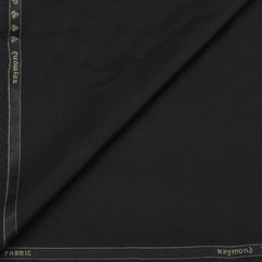 Trouser Fabric Raymond Plain Colour Black