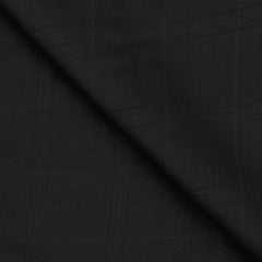 Trouser Fabric Raymond Broad Check Colour Steel Grey