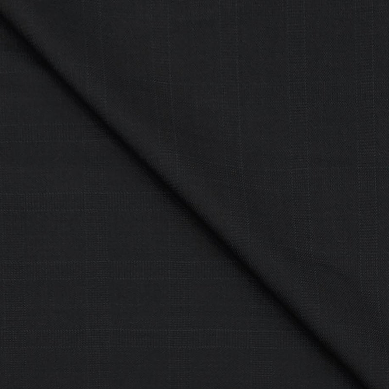 Trouser Fabric Raymond Broad Check Colour Coffee Brown
