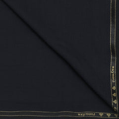 Trouser Fabric Raymond Dull Check Colour Dark Blue