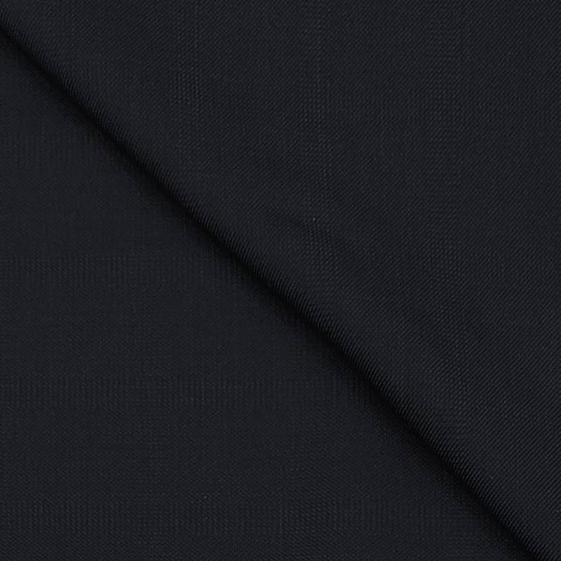 Trouser Fabric Raymond Dull Check Colour Dark Blue