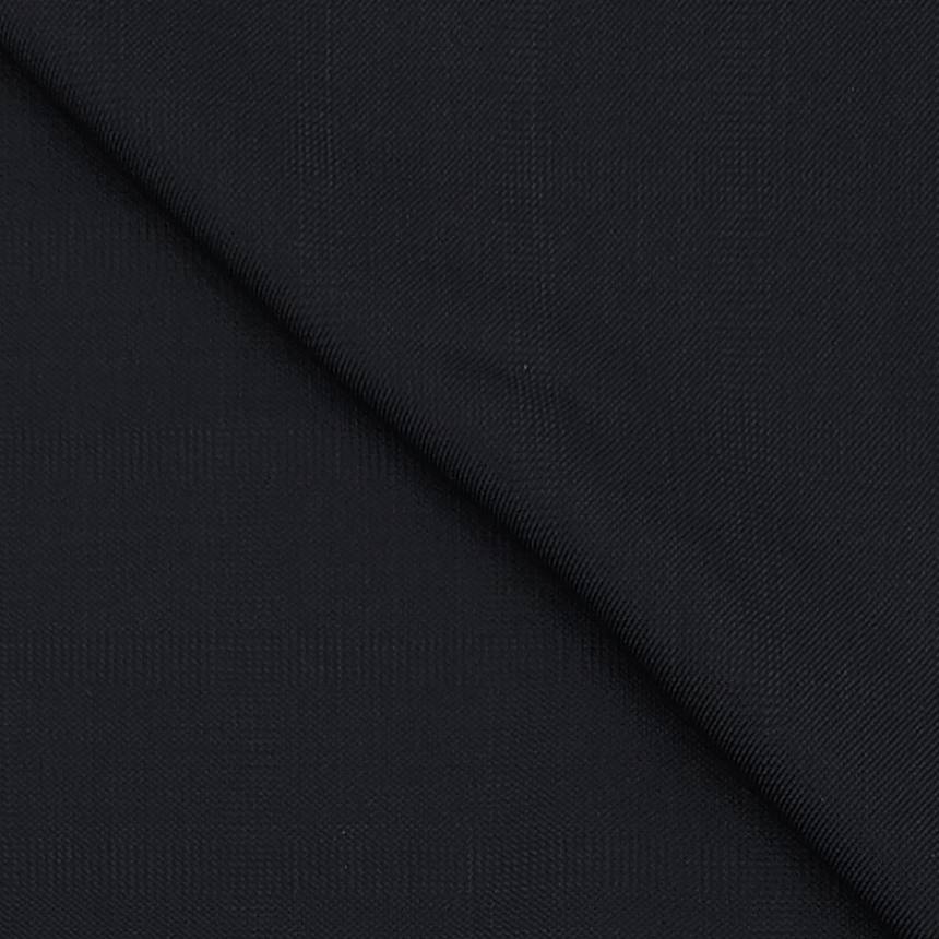 Trouser Fabric Raymond Dull Check Colour Dark Blue