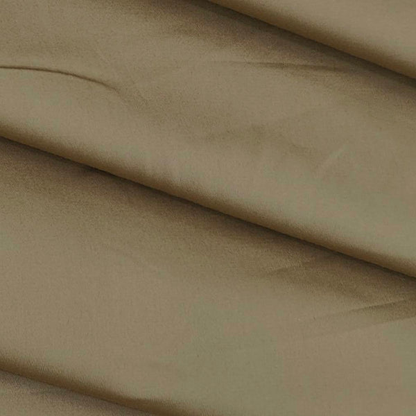 Trouser Fabric Donear Pure Cotton Plain Colour Camel Brown