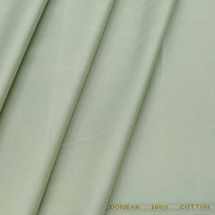 Trouser Fabric Donear Pure Cotton Plain Colour Budding Green