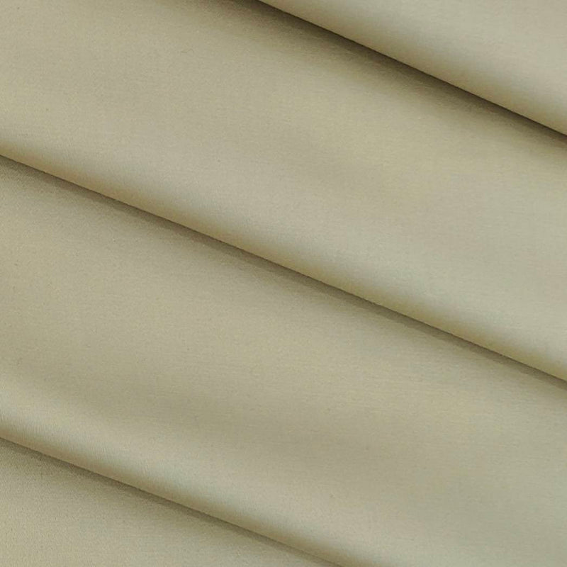 Trouser Fabric Donear Pure Cotton Plain Colour Beige