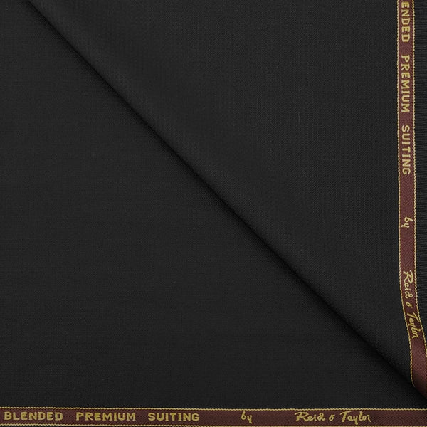 Trouser Fabric Reid & Taylor 90s Wool Blended Dotted Colour Dark Coffee