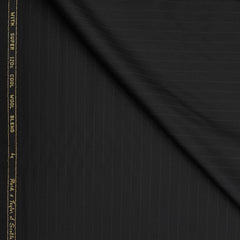 Trouser Fabric Reid & Taylor 120s Wool Blended Lining Colour Black