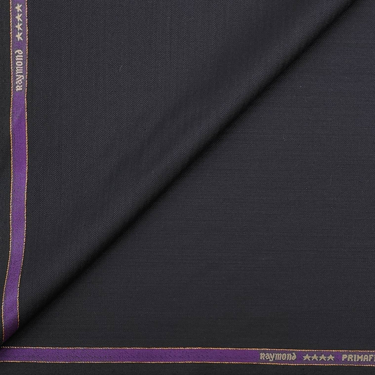 Trouser Fabric Raymond 45% Wool Super 140’s Pin Lining (Dark Purple)