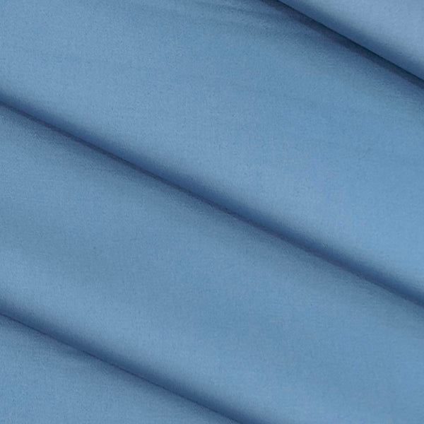 Trouser Fabric Donear Fine Pure Cotton stretchable Plain Colour Maya Blue