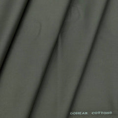 Trouser Fabric Donear Fine Pure Cotton stretchable Plain Colour Sage Green
