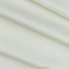 Trouser Fabric Donear Fine Pure Cotton stretchable Plain Colour Off White
