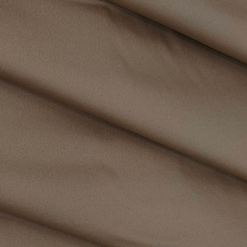 Trouser Fabric Donear Pure Cotton plain Colour Tan Beige