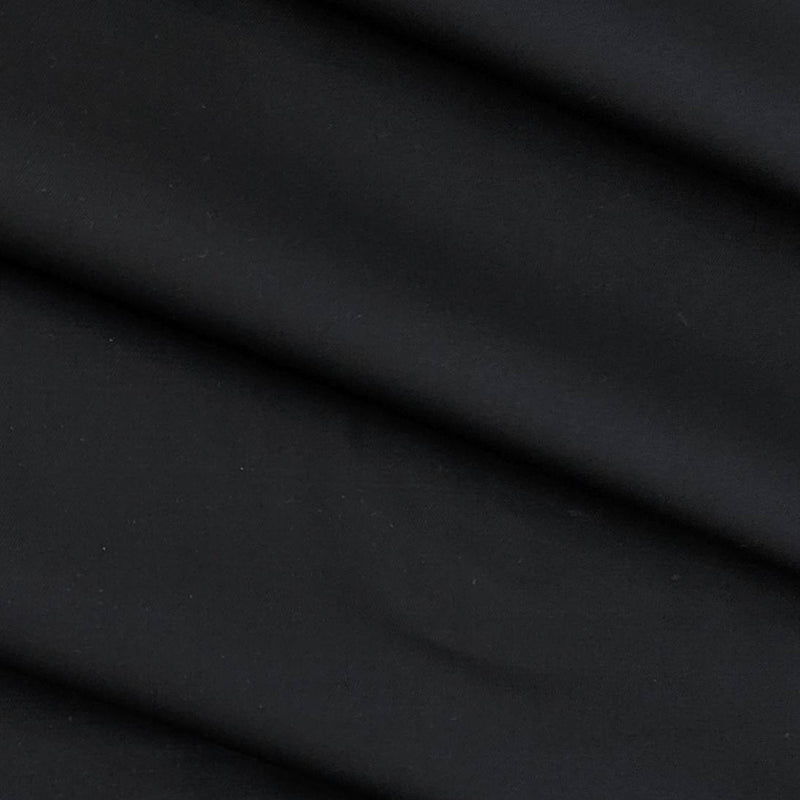Trouser Fabric Donear Pure Cotton self Structure Colour Black