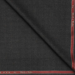 Trouser Fabric Reid & Taylor Polyester Viscose textured Color Bistre Brown