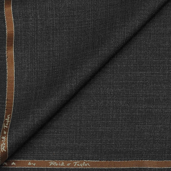 Trouser Fabric Reid & Taylor Polyester Viscose textured Color Taupe Brown