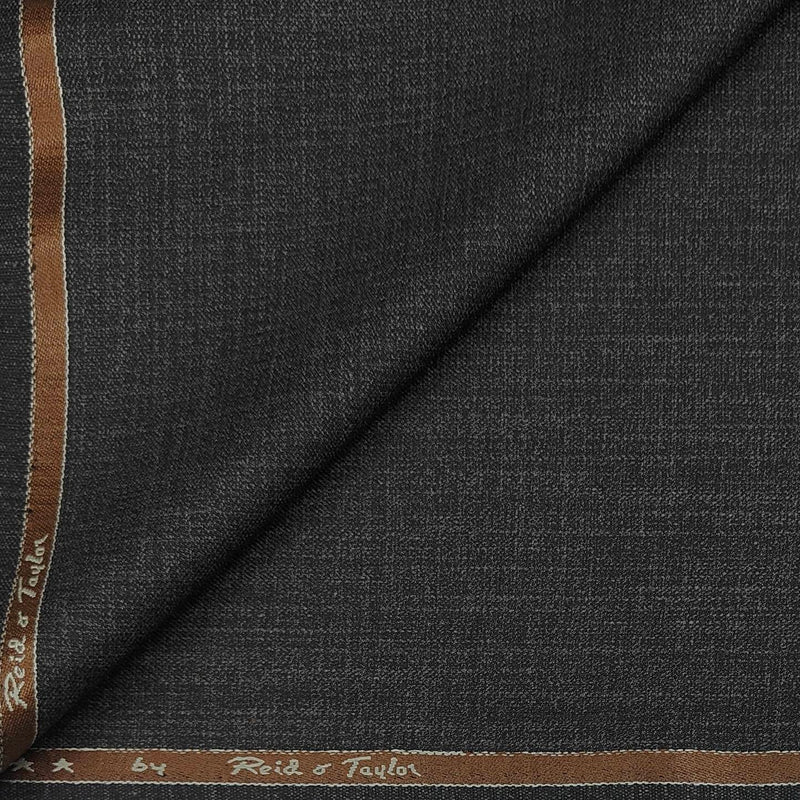 Trouser Fabric Reid & Taylor Polyester Viscose textured Color Taupe Brown