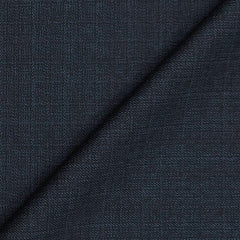 Trouser Fabric Reid & Taylor Polyester Viscose textured Color Prussian Blue
