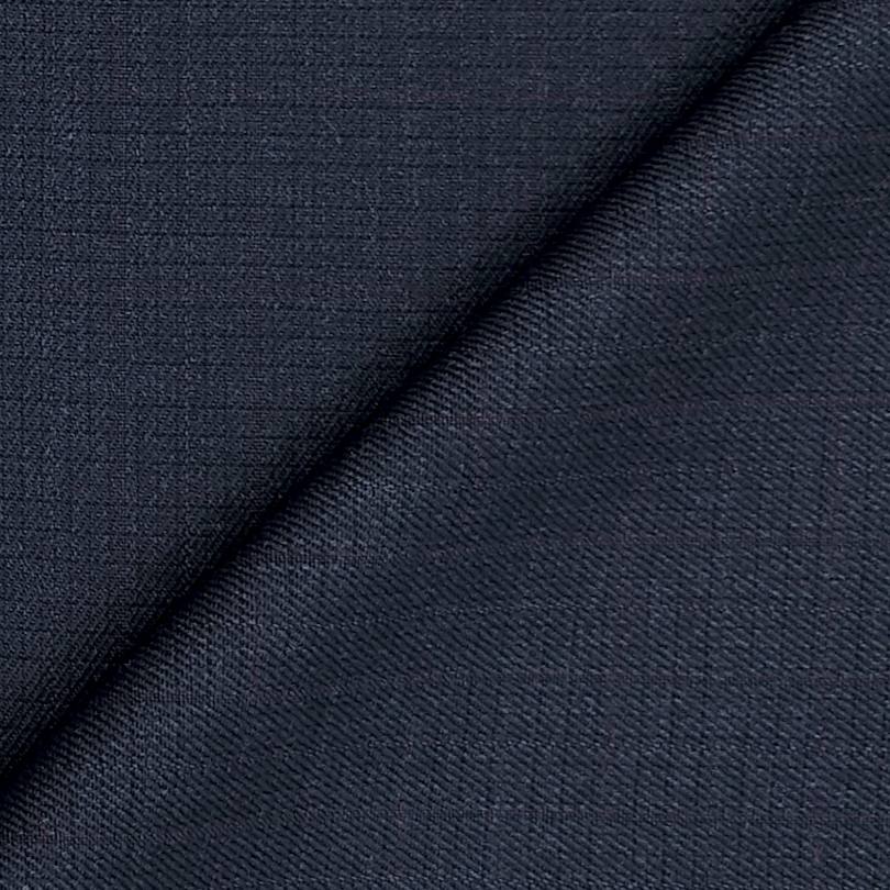 Trouser Fabric Reid & Taylor Polyester Viscose textured Color Slate Blue