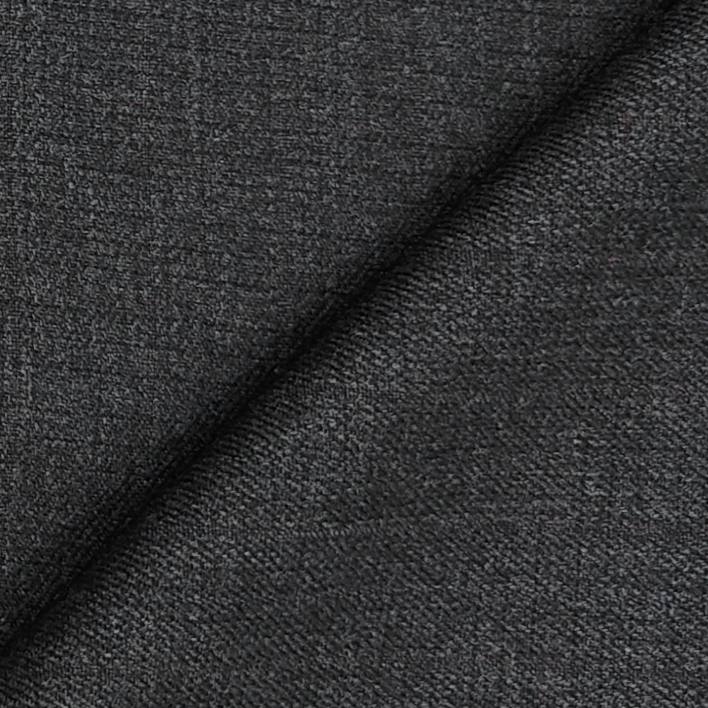 Trouser Fabric Reid & Taylor Polyester Viscose textured Color Light Charcoal Grey