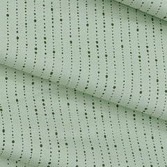 Shirt Fabric Raymond 100% Cotton Printed Colour Mint Green