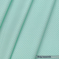 Shirt Fabric Raymond 100% Cotton Dobby Colour Light Saffoam Green