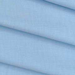 Shirt Fabric Raymond 100% Cotton Plain Colour Sky Blue