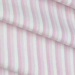 Shirt Fabric Raymond 100% Cotton Lining Colour Light Pink N Off White