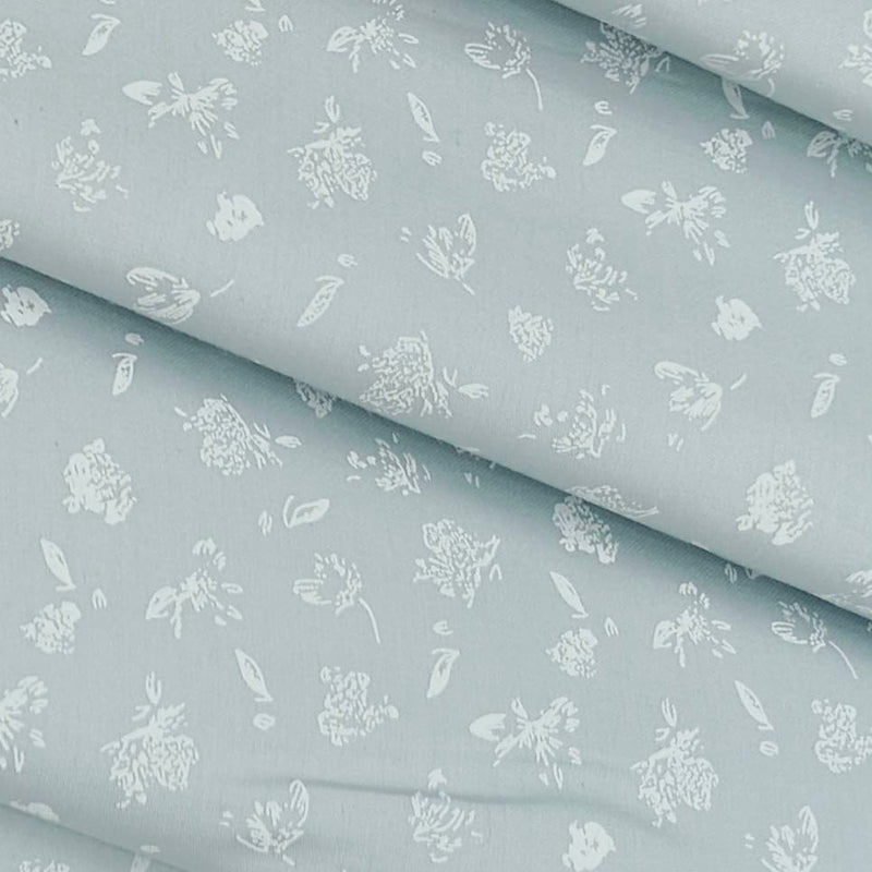 Shirt Fabric Raymond 100% Cotton Printed Colour Sky Blue